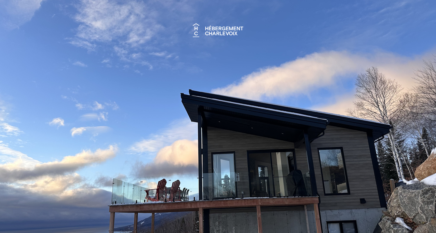 SHA-41 - Magnifique chalet NEUF, moderne avec vue spectaculaire